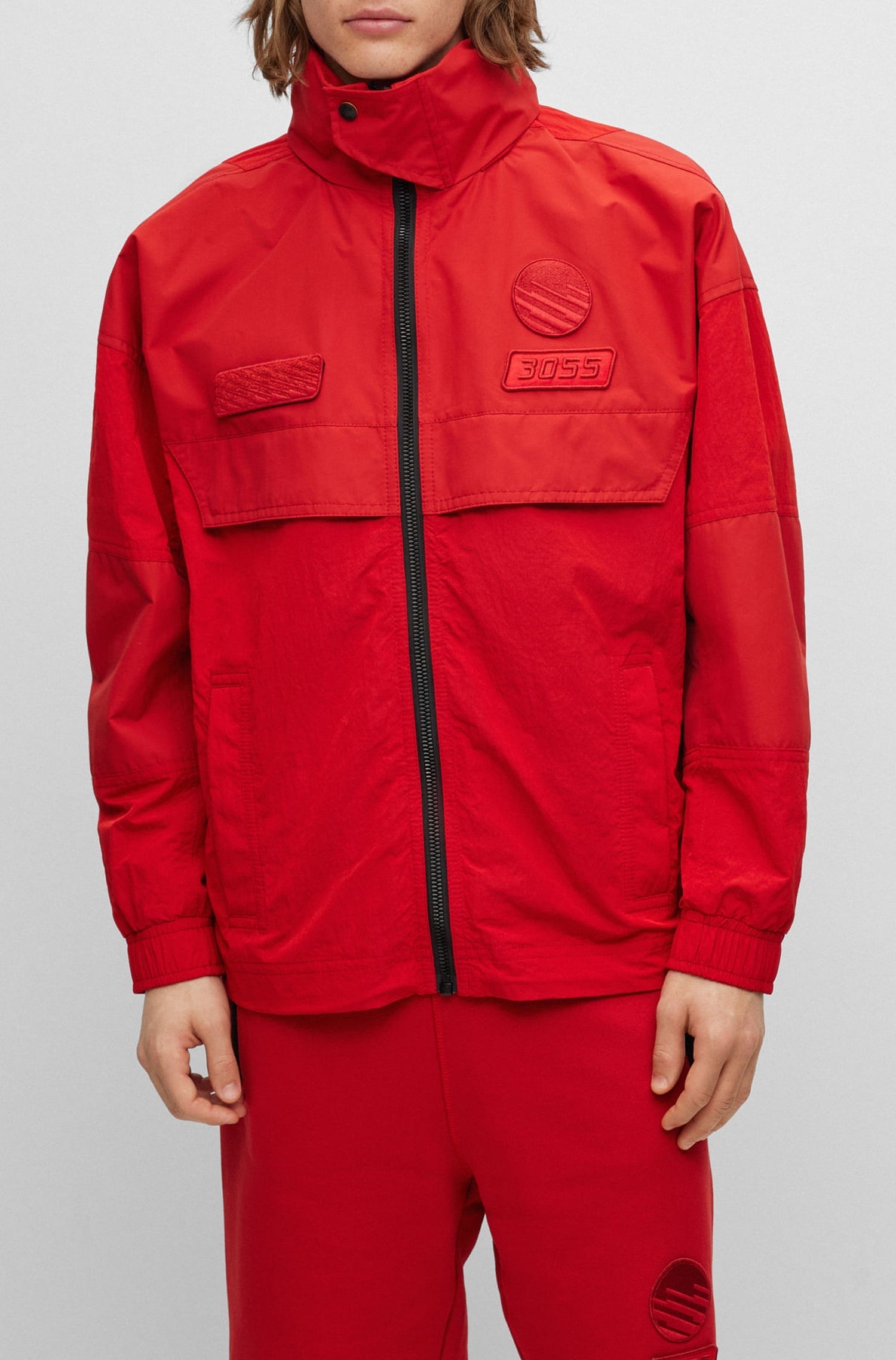 BRIGHT RED // CASUAL JACKETS OSTONER