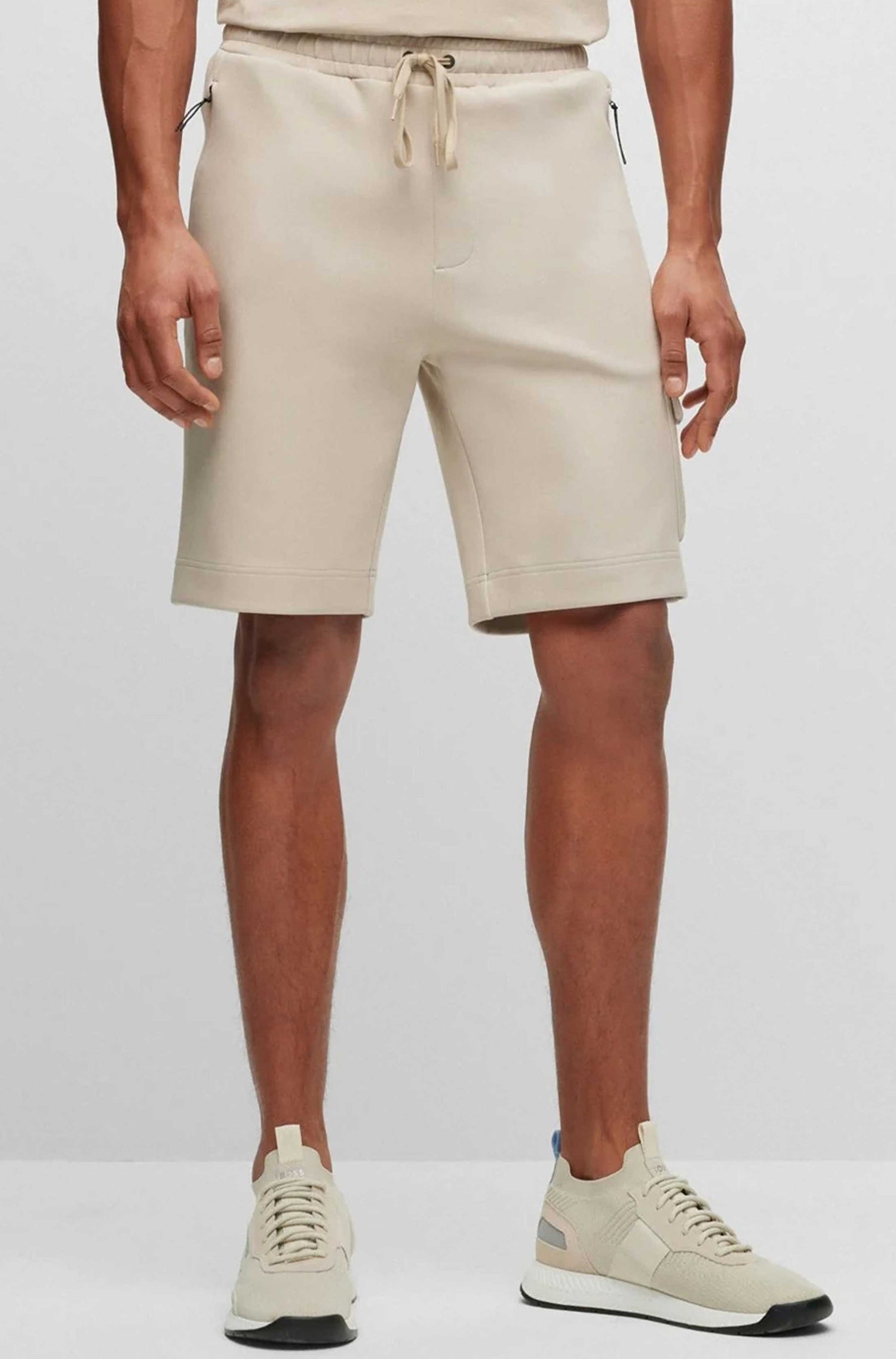 Short Hariq à taille élastique - Medium Beige