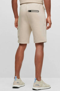 Short Hariq à taille élastique - Medium Beige
