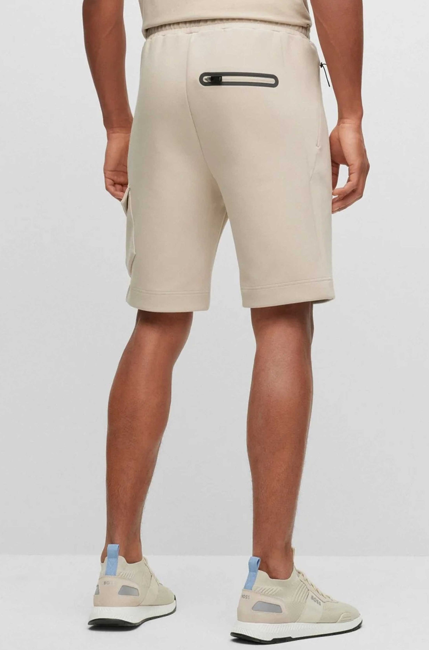 Short Hariq à taille élastique - Medium Beige