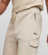 MEDIUM BEIGE // CASUAL TROUSERS HARIQ SHORT