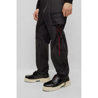 BLACK // CASUAL TROUSERS GASH233