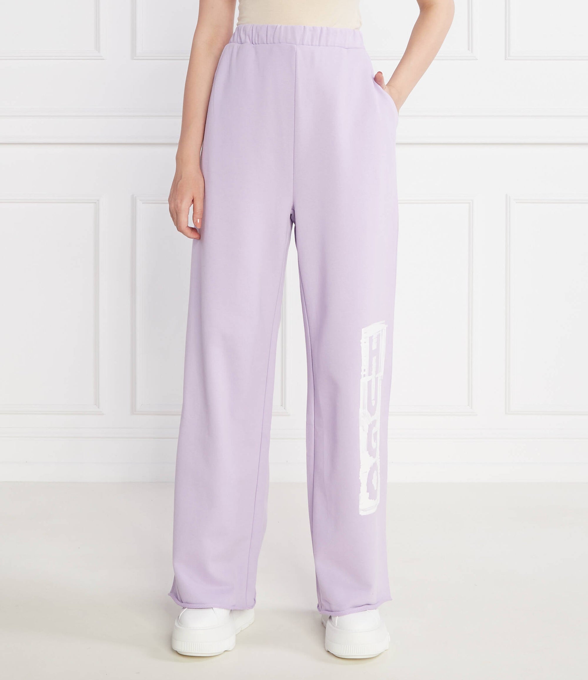 LIGHT & PASTEL PURPLE // CASUAL TROUSERS NASUEDE