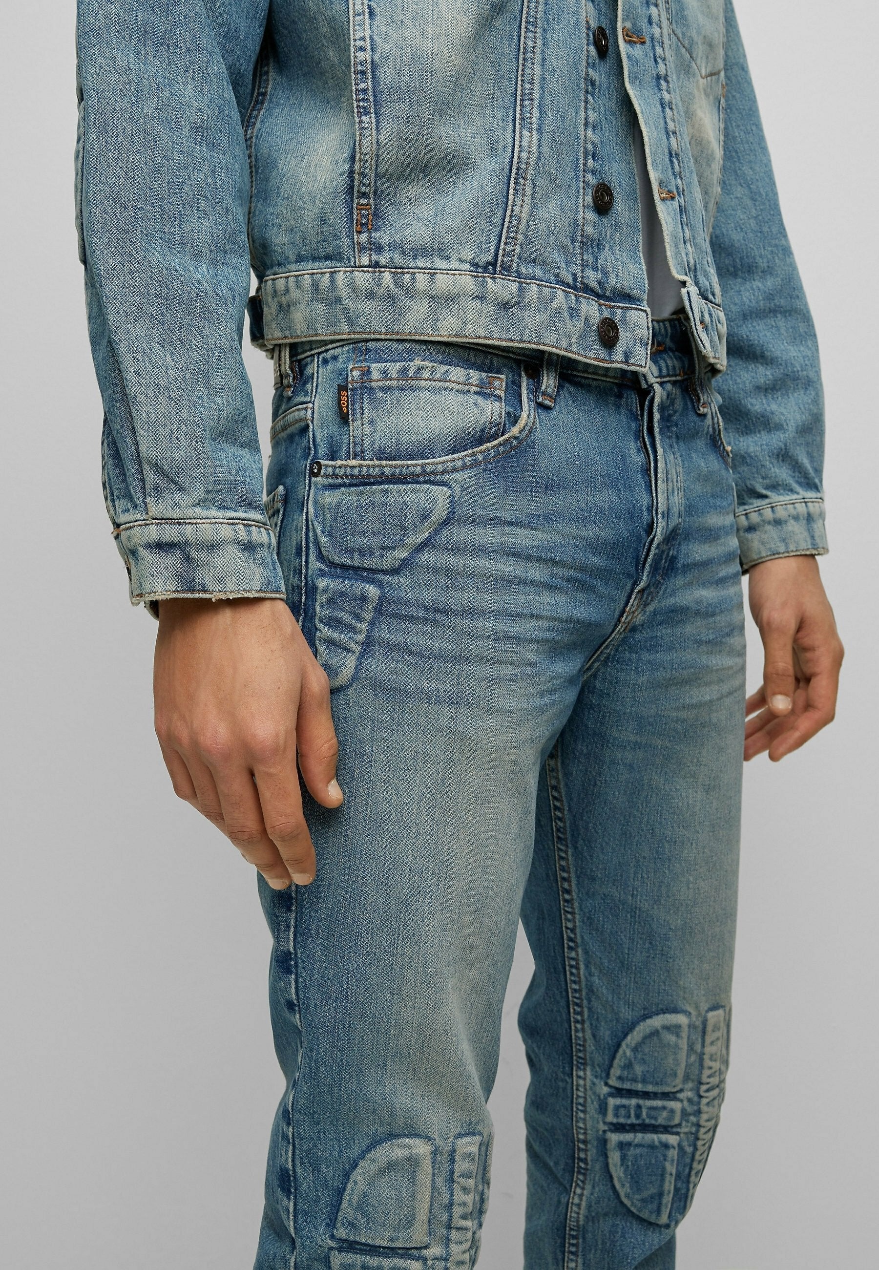 TURQUOISE & AQUA // JEANS TROY BIKER BC