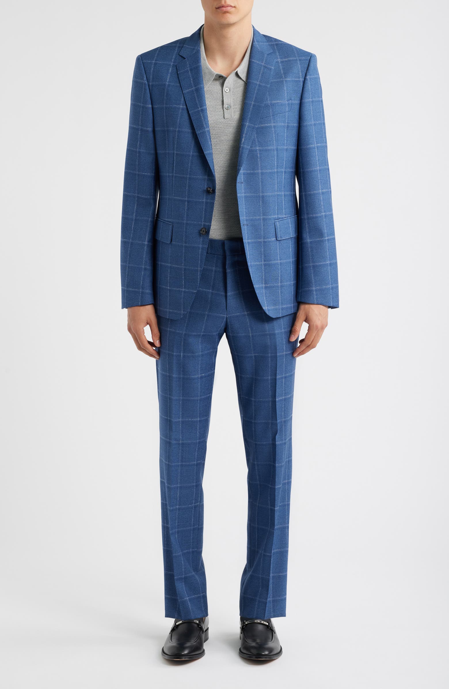 BRIGHT BLUE // SUITS H-JECKSON-2PCS-224