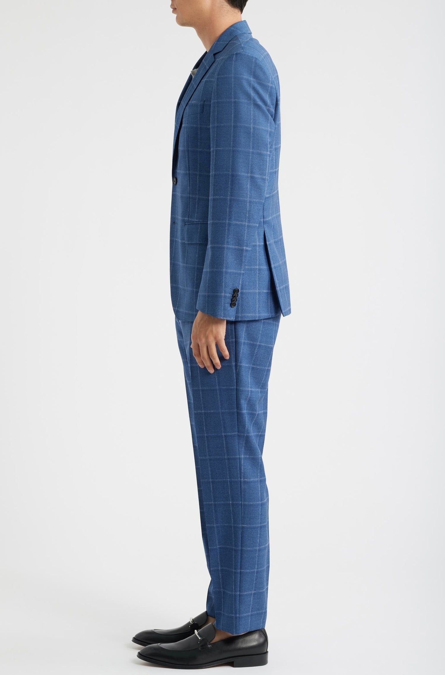 Costume deux pièces Jeckson en laine - Bright Blue
