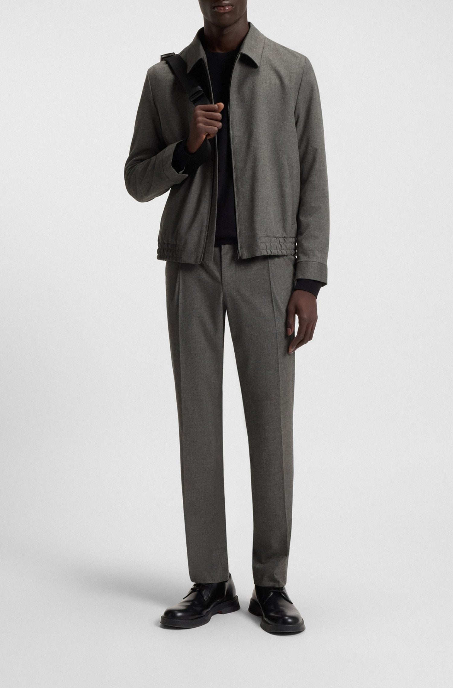 OPEN GREY // TROUSERS GAUERD234F1X
