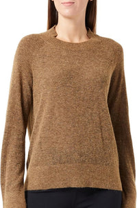 Frivor round-neck jumper - Rust & Copper