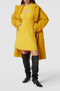 DARK YELLOW // KNITTED DRESSES SORSETY