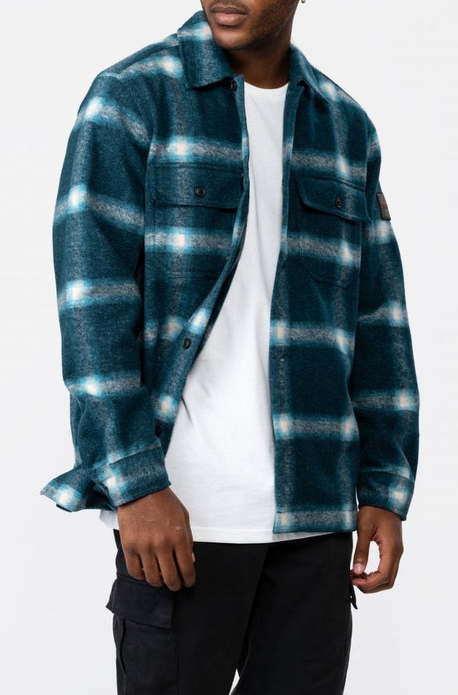 OPEN GREEN // CASUAL SHIRTS LOVVO