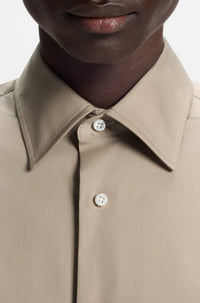 LIGHT BEIGE // BUSINESS SHIRTS L-JON-KENT-C1-233