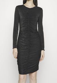 HORS LIGNE // BLACK // JERSEY DRESSES C_EKEN_GLITTER