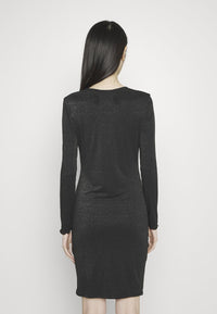 HORS LIGNE // BLACK // JERSEY DRESSES C_EKEN_GLITTER