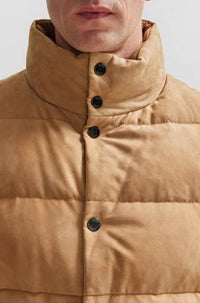 HORS LIGNE // MEDIUM BEIGE // LEATHER L-MEVEST