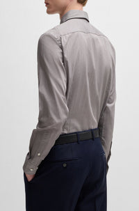 MEDIUM BROWN // BUSINESS SHIRTS L-JOSH-SPREADB-233
