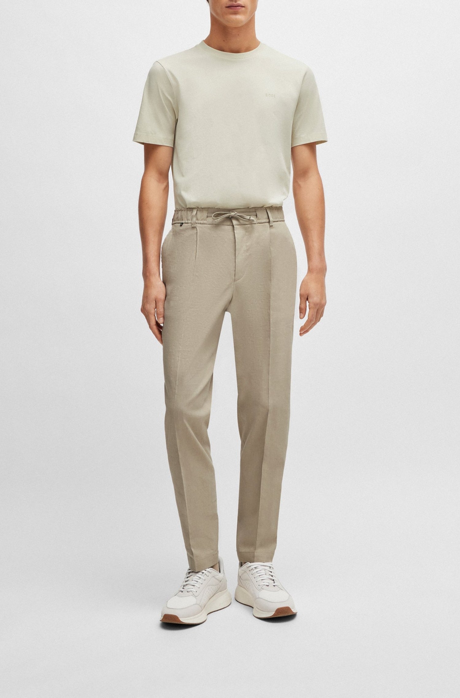 OPEN WHITE // FORMAL TROUSERS GOS242X_D