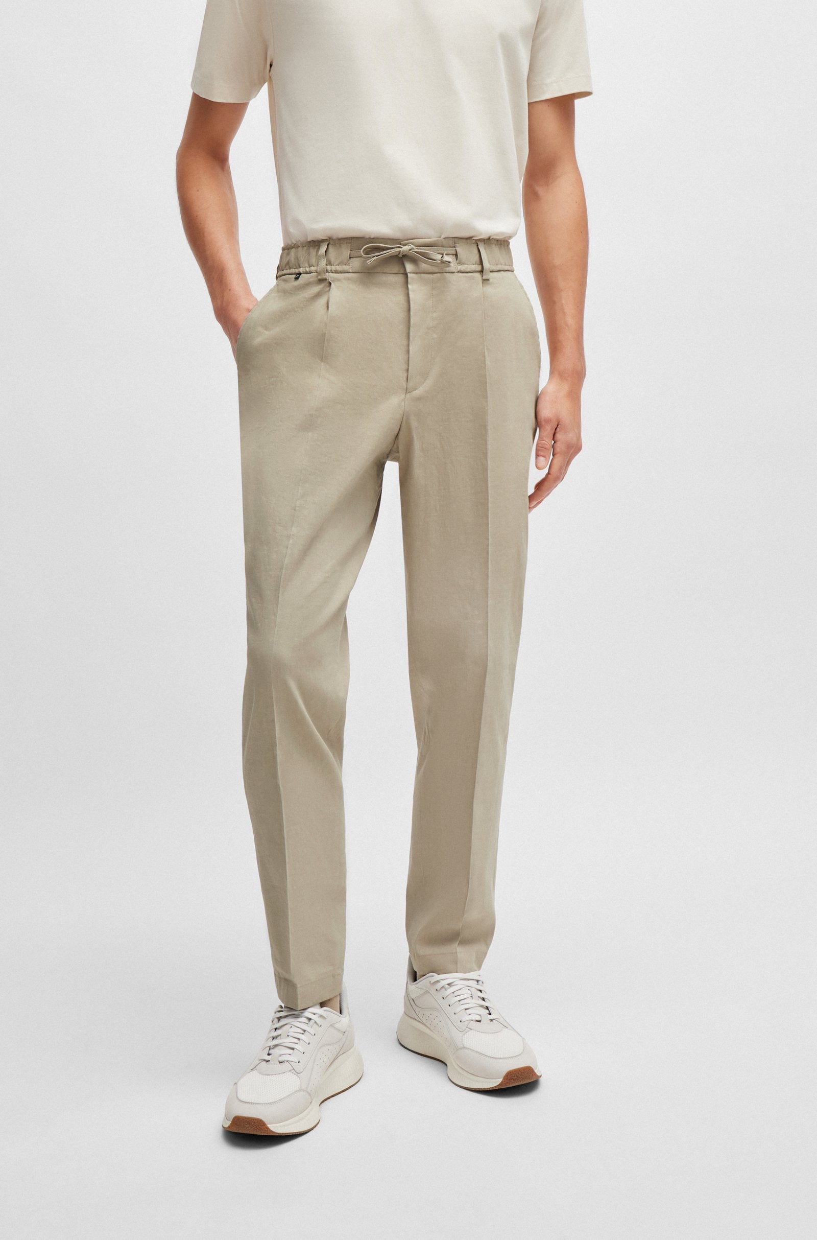 OPEN WHITE // FORMAL TROUSERS GOS242X_D
