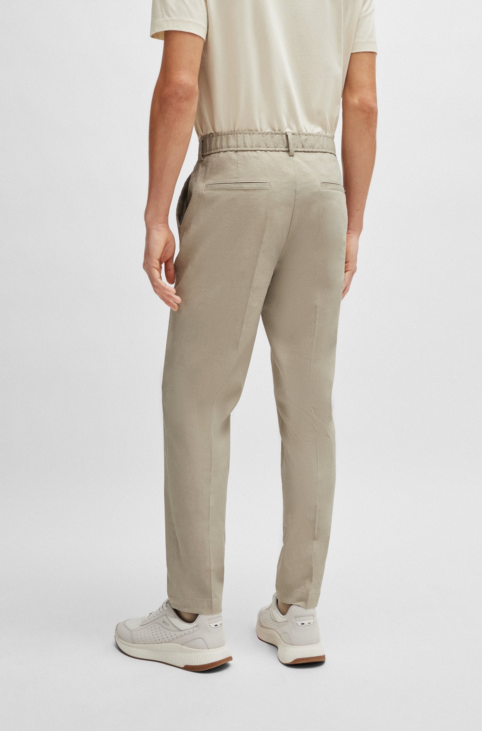 OPEN WHITE // FORMAL TROUSERS GOS242X_D