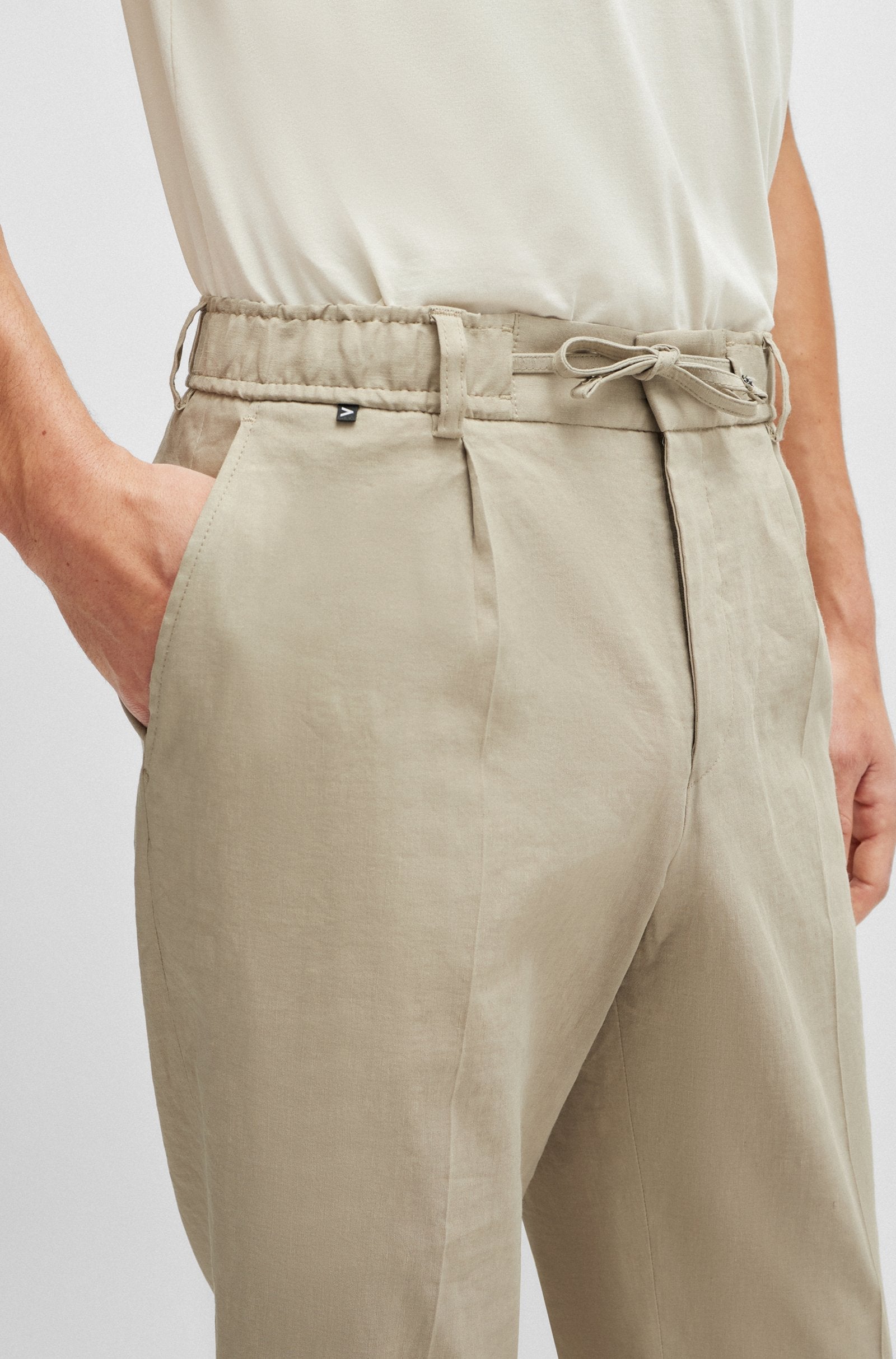 OPEN WHITE // FORMAL TROUSERS GOS242X_D