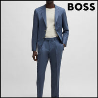 OPEN BLUE // SUITS L-HESTON2PCSSOFT-242