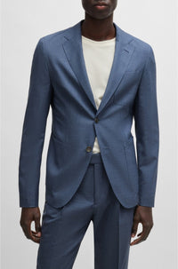 OPEN BLUE // SUITS L-HESTON2PCSSOFT-242