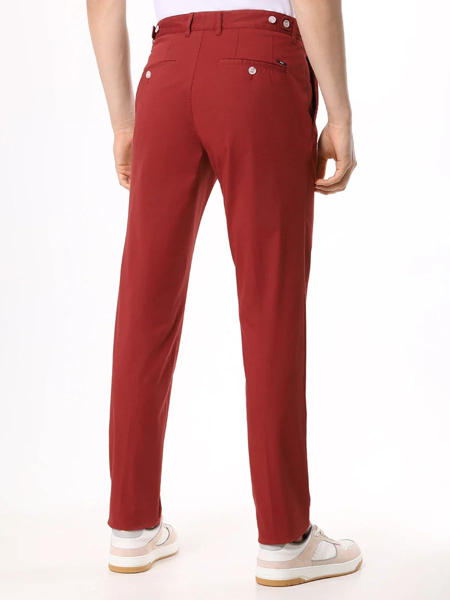 OPEN BROWN // FORMAL TROUSERS C-GENIUS-W-242F