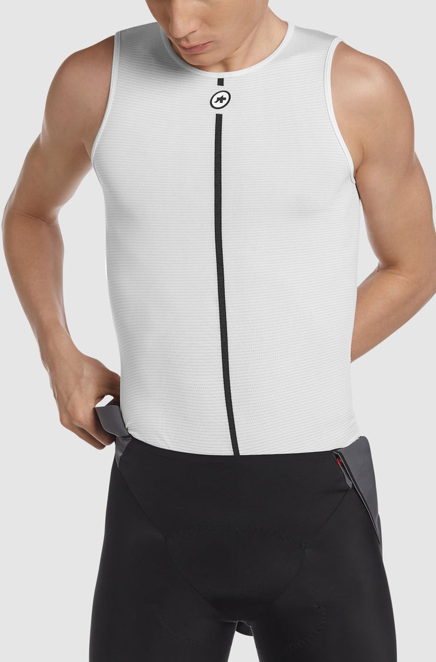 Cycling tank top - White