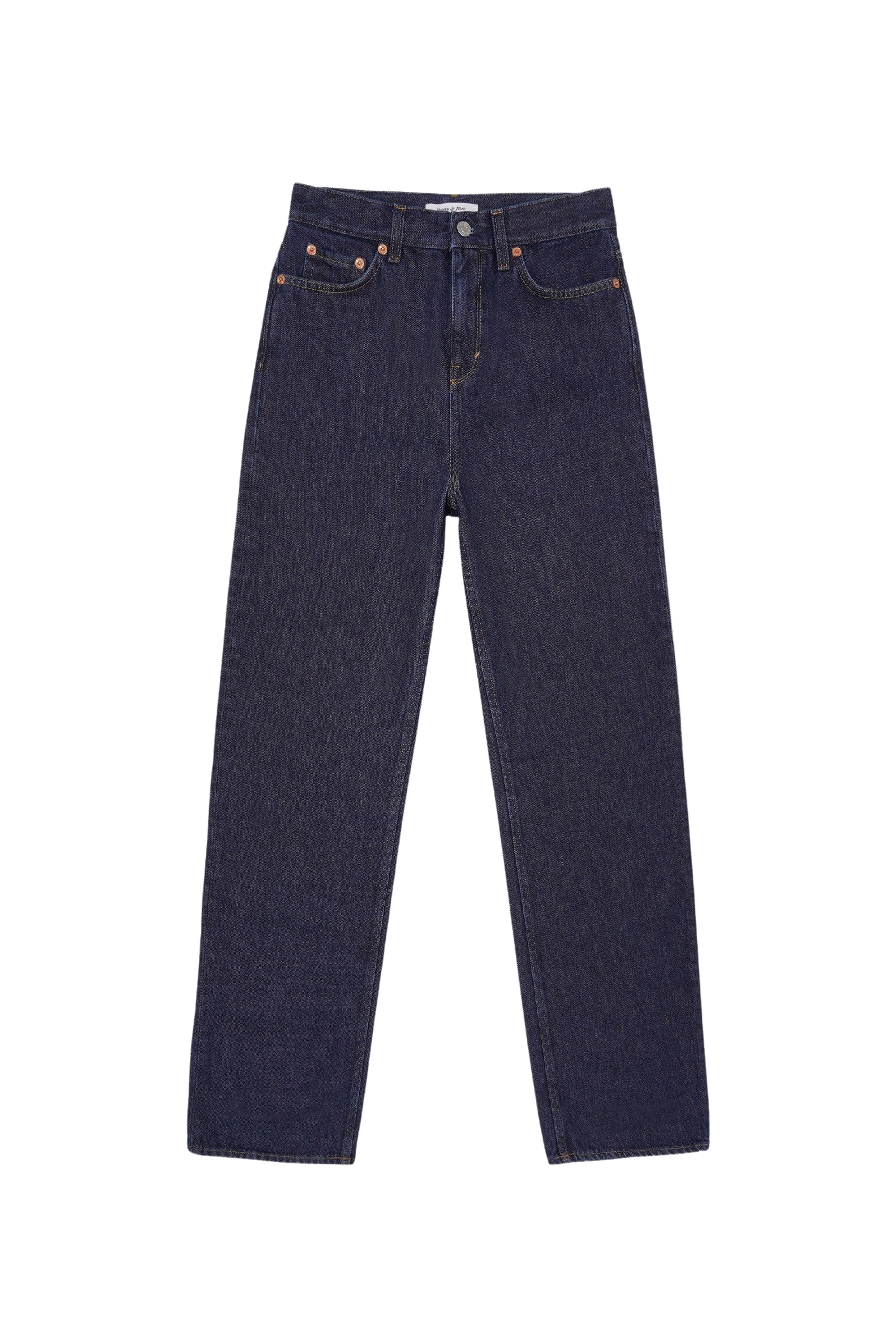 Pantalon large en denim - One Wash