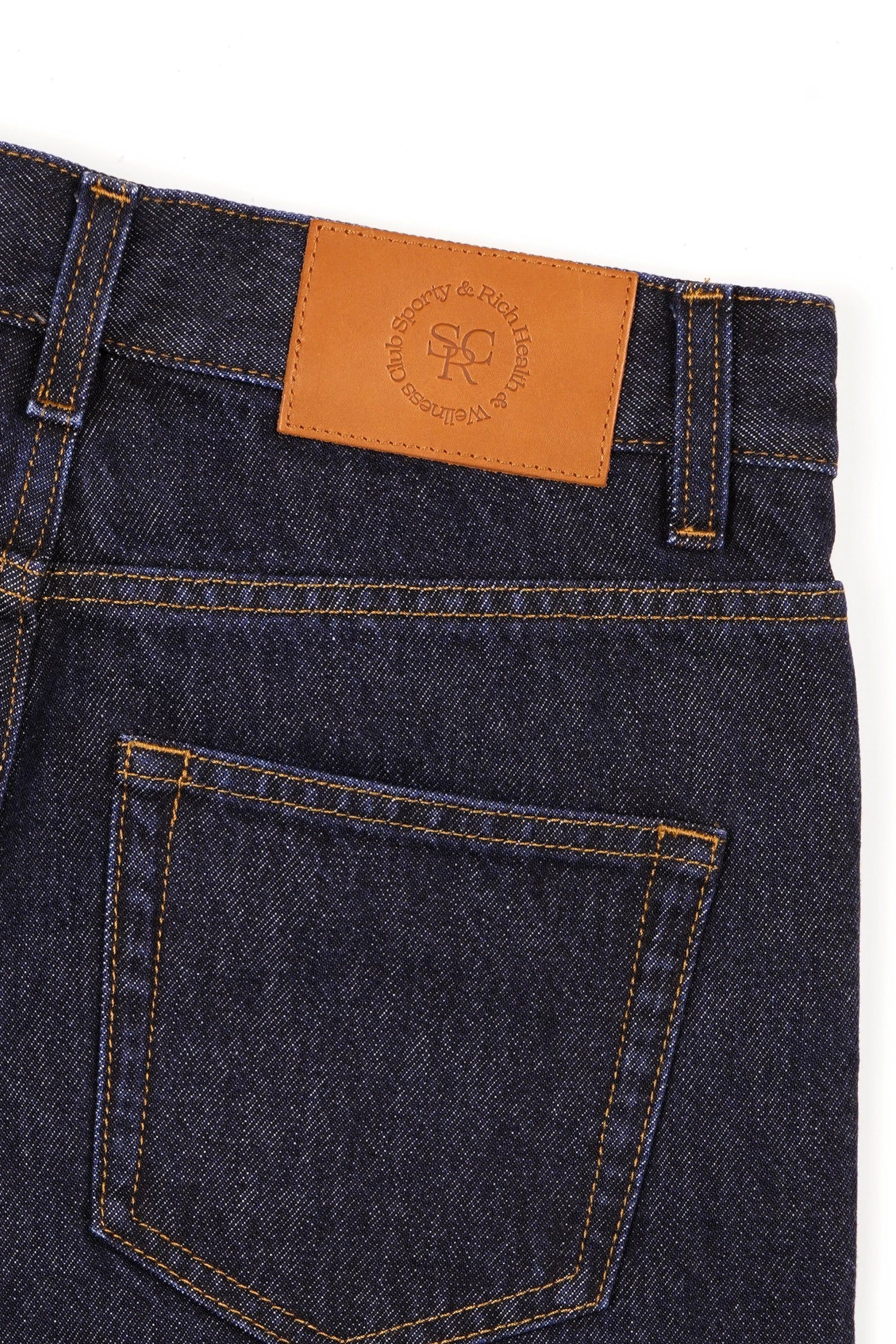 Pantalon ample en denim - One Wash