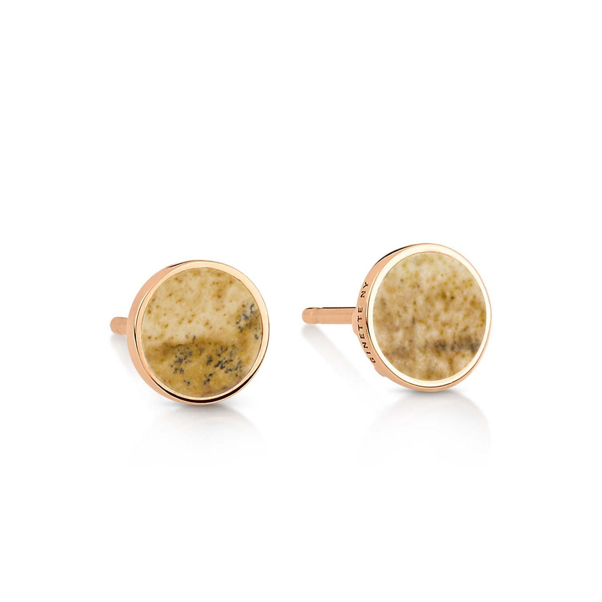 ever picture jasper disc studs