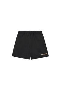 Short Bold Health en satin - Black