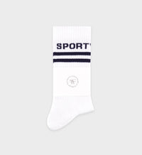 Chaussettes avec logo - White