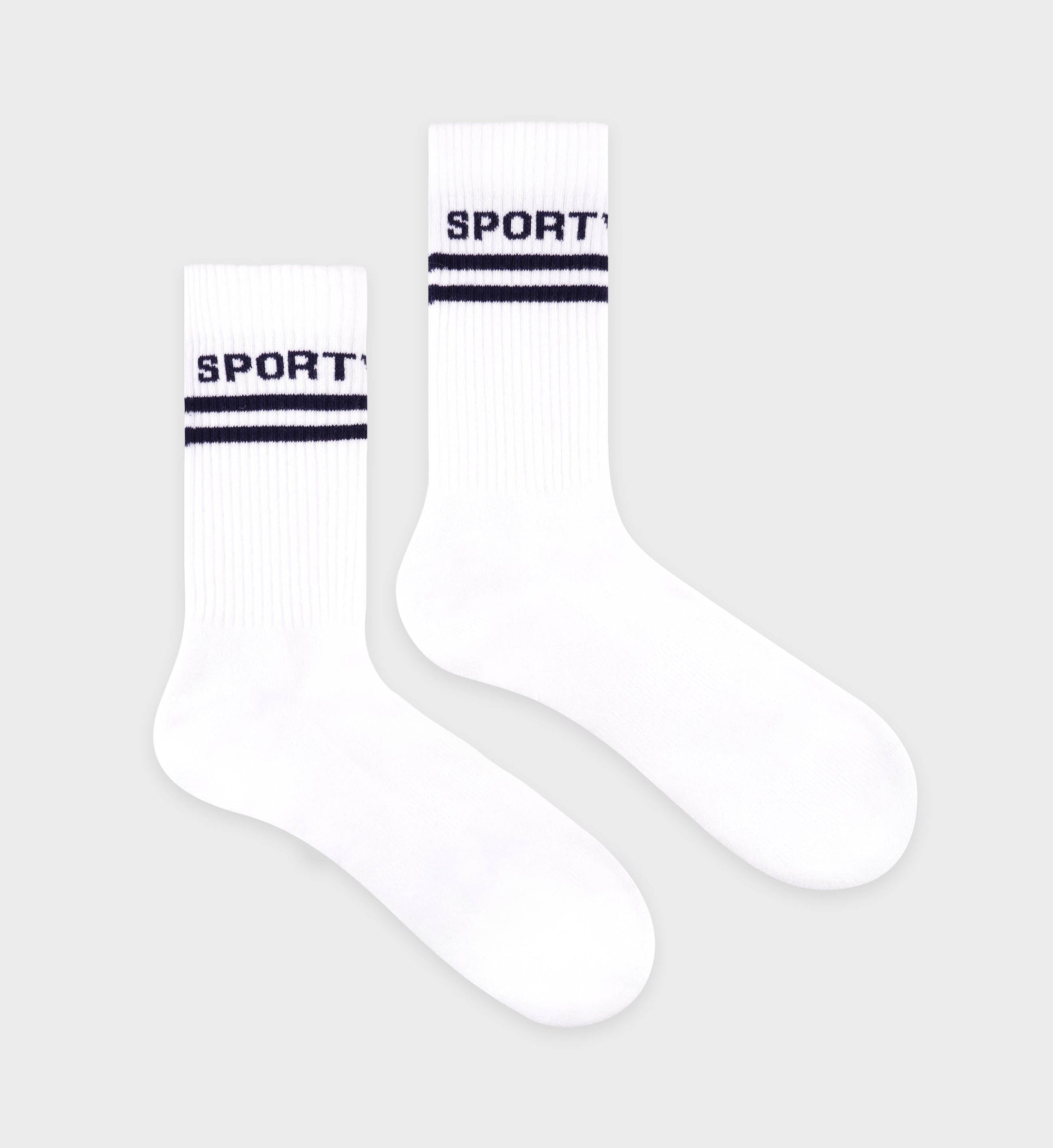 Chaussettes avec logo - White