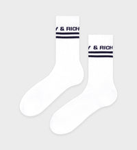 Chaussettes avec logo - White