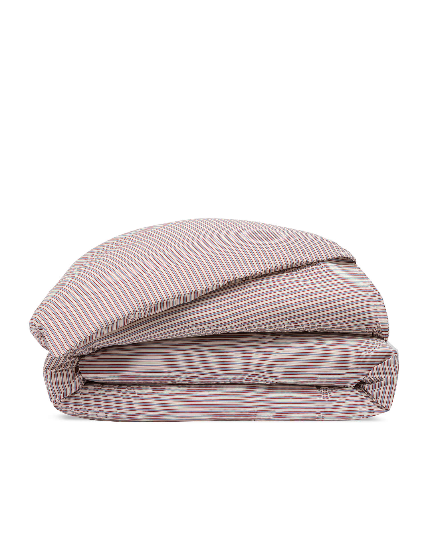 Housse de couette en percale de coton - Rétro Rouge