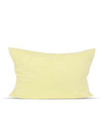 Maxi Seersucker woven cotton cushion cover - Yellow
