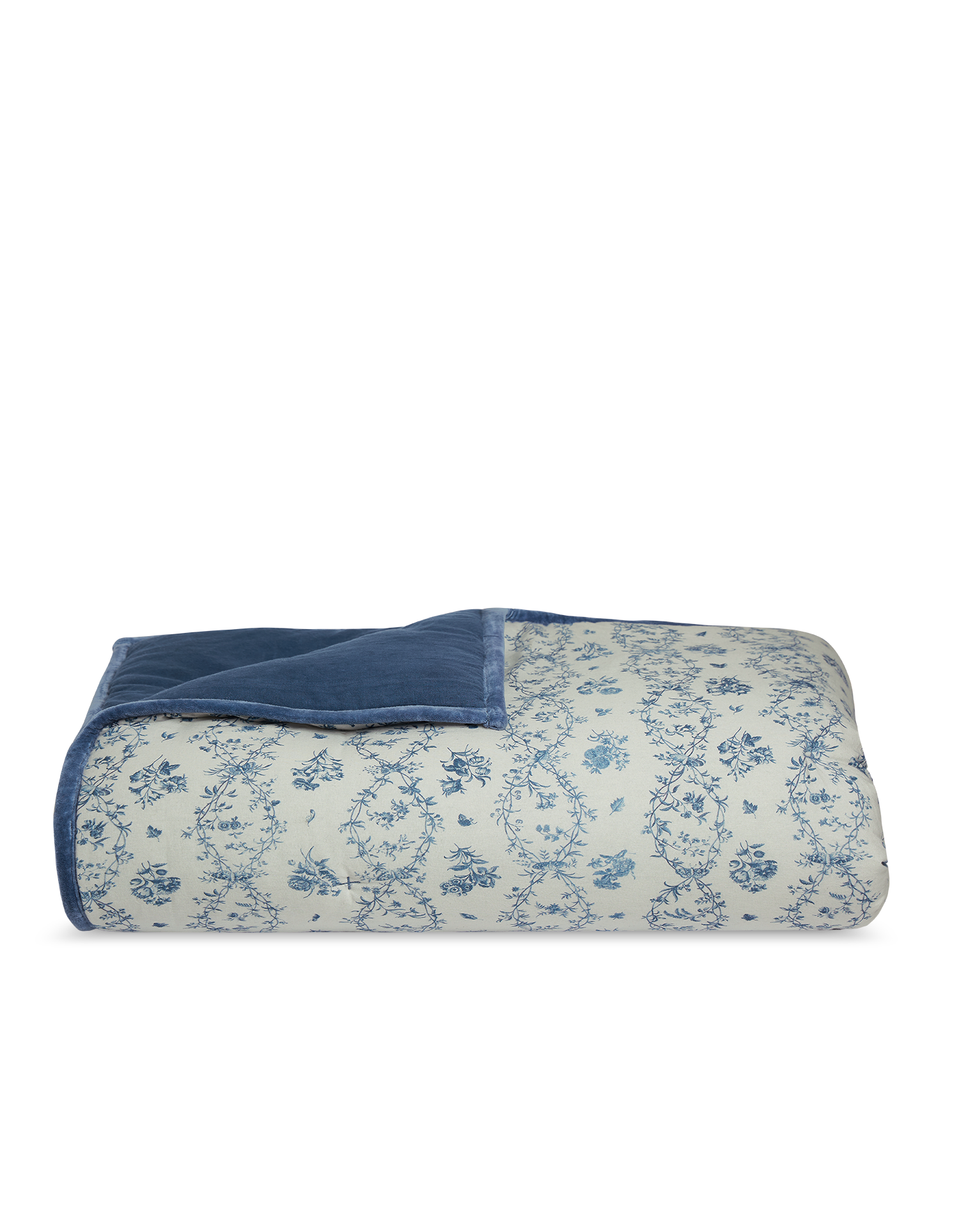 Bonsoirs x Innocence cotton futon - Blue Campaign