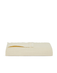 4-ply cotton gauze blanket - Ecru