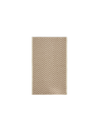 Tapis tissé en coton - Moka