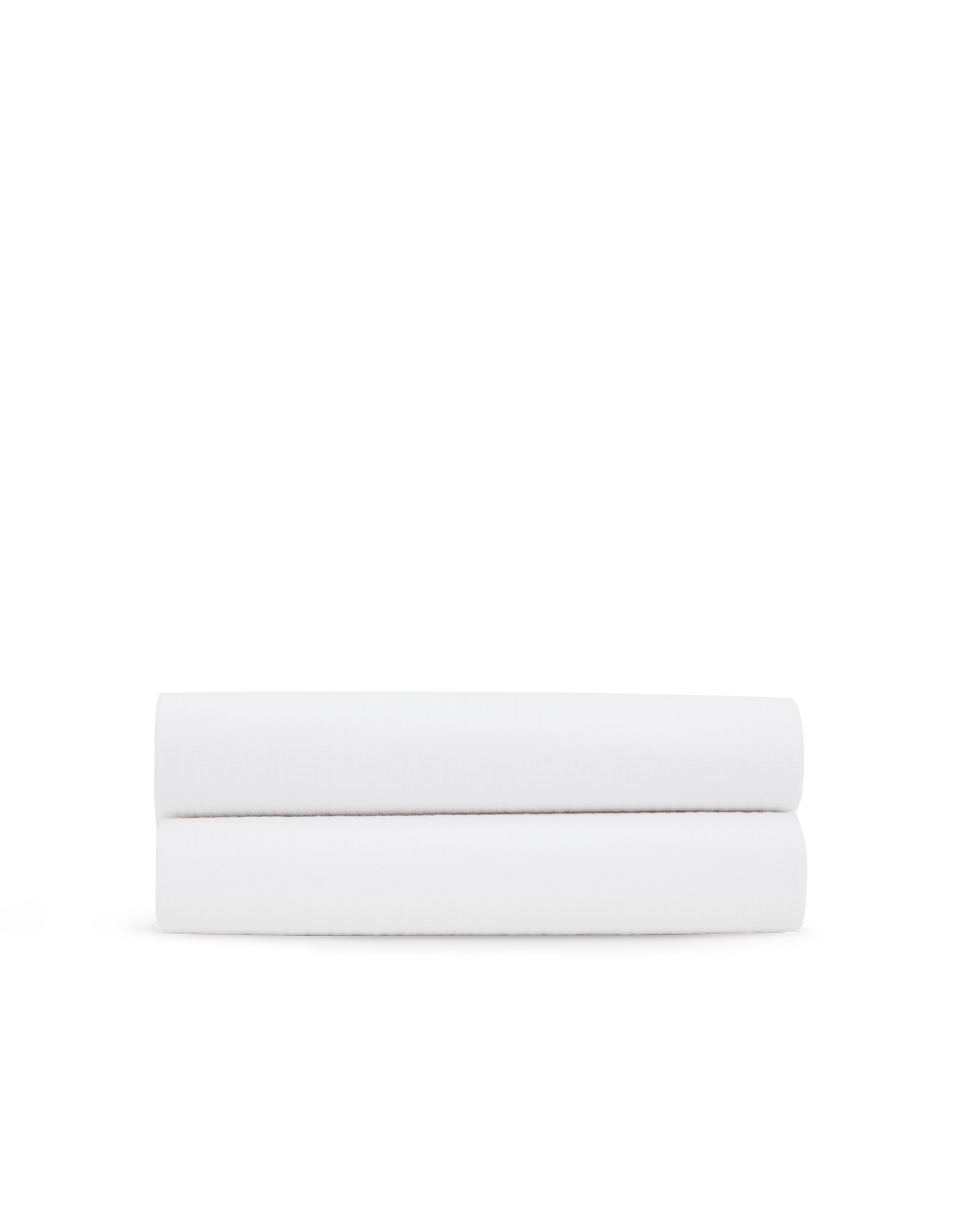 Drap housse en gaze de coton double épaisseur - Blanc
