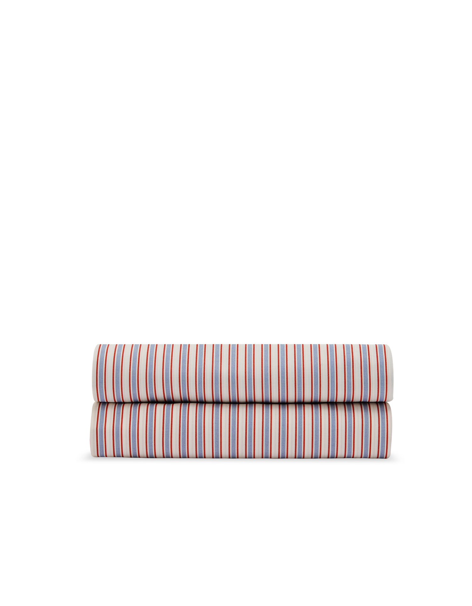 Drap housse en percale de coton - Rétro Rouge