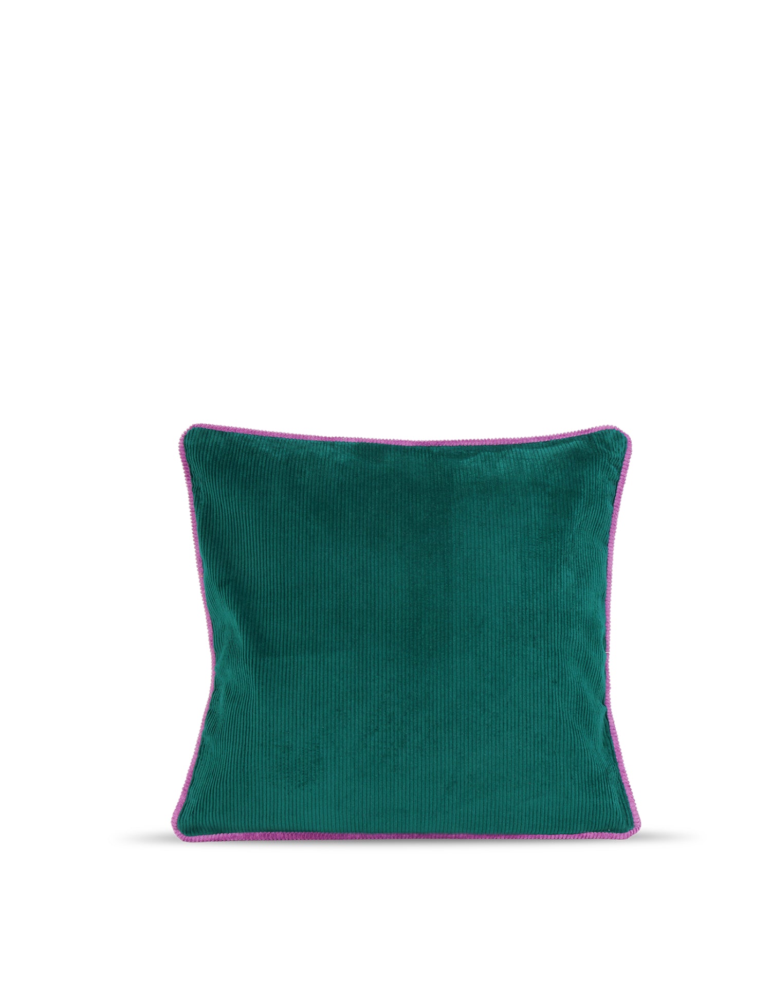 Housse de coussin Club en velours côtelé - Vert