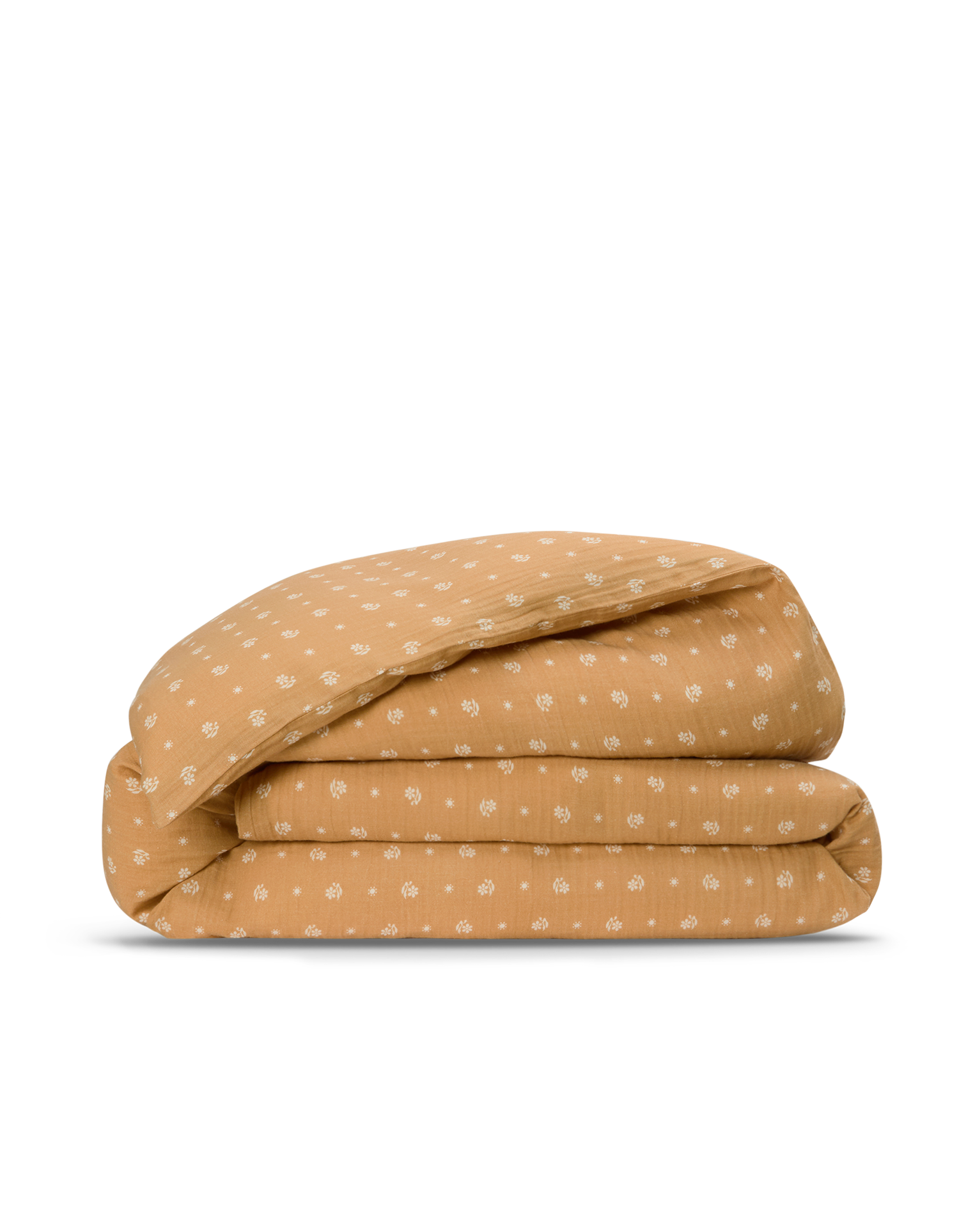 Housse de couette en gaze de coton double épaisseur - Bouton d'Or