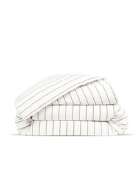 Housse de couette en percale de coton - Olive