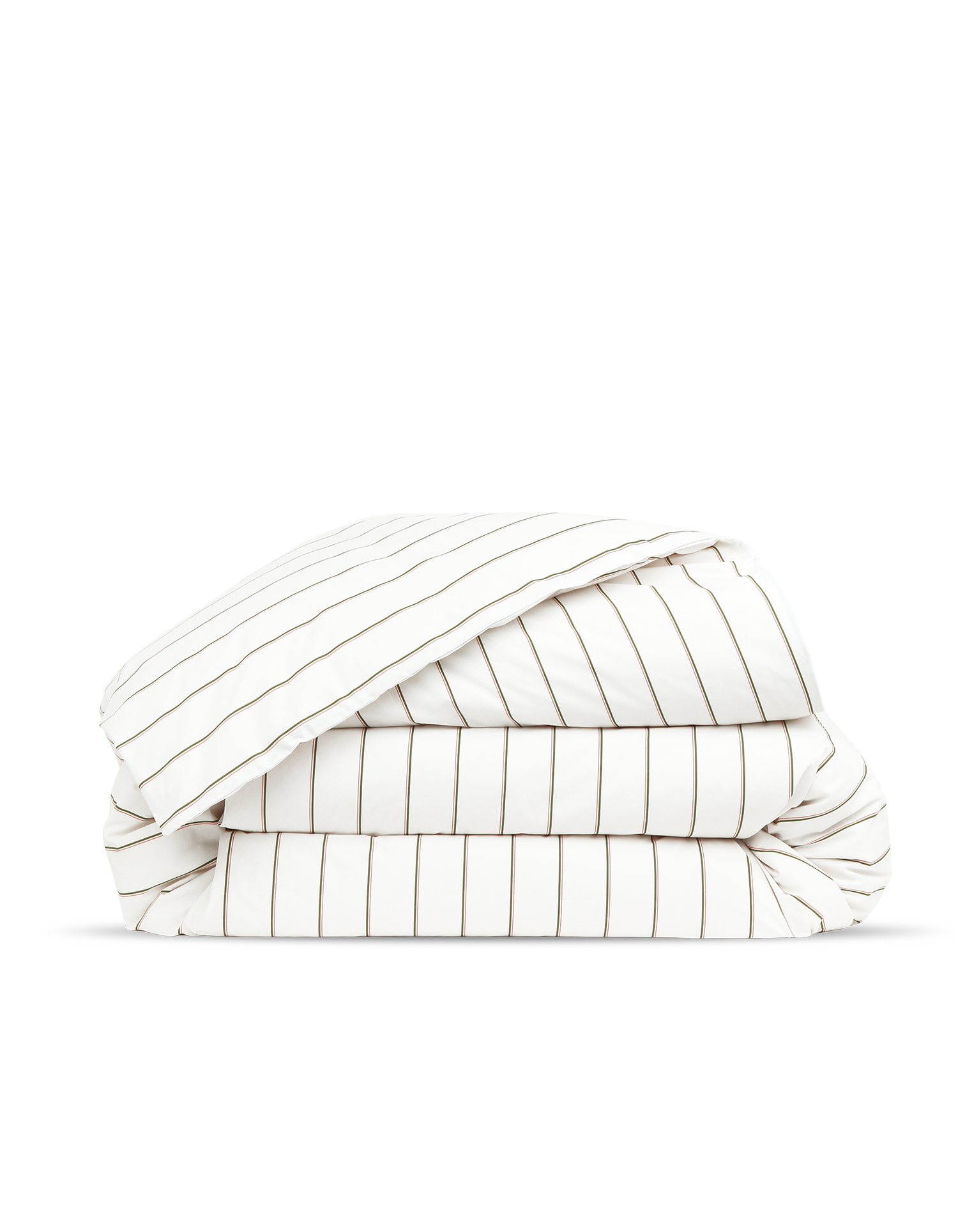 Housse de couette en percale de coton - Olive