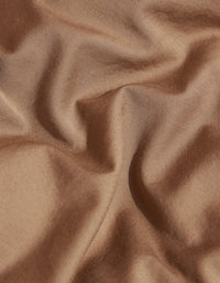 Taies d'oreiller en satin de coton lavé - Tabac
