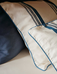Drap housse en satin de coton lavé - Ivoire