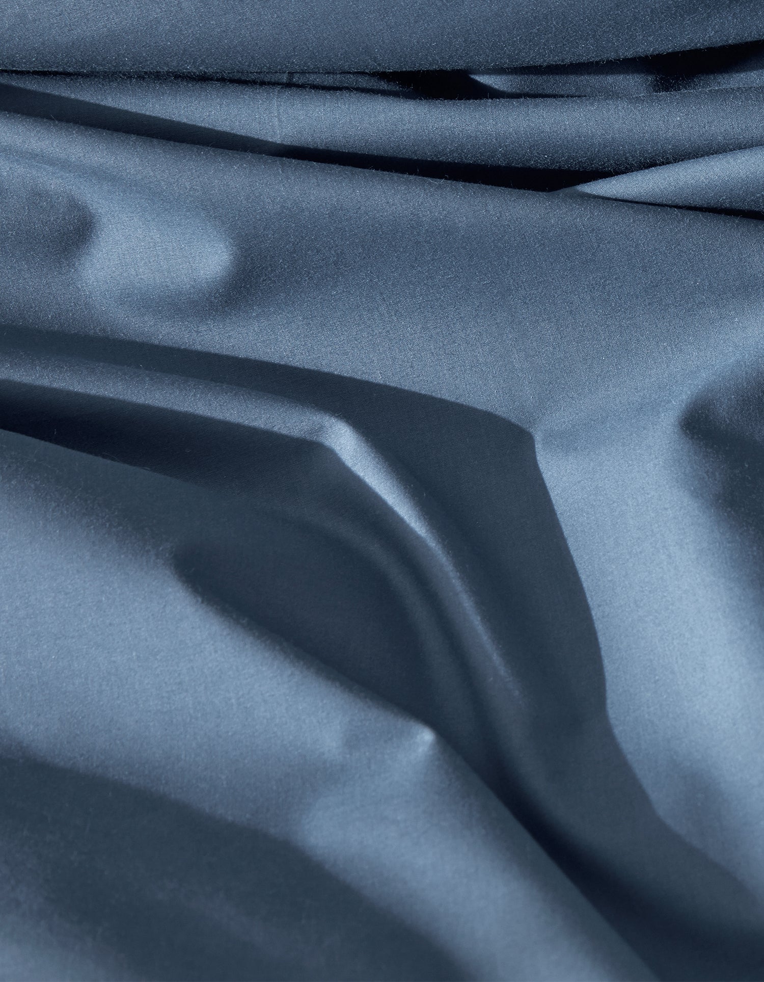 Housse de couette en percale de coton - Bleu
