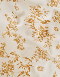 Duvet Cover Bonsoirs x Innocence in cotton percale - Paradis Doré
