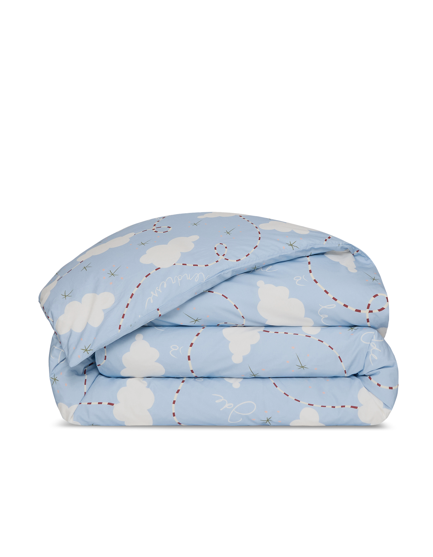 0QTY _ Housse de couette Bonsoirs x Pangea en percale de coton - Dreams